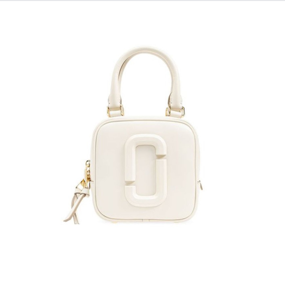 Marc Jacobs Cream Mini Bag with Gold Hardware